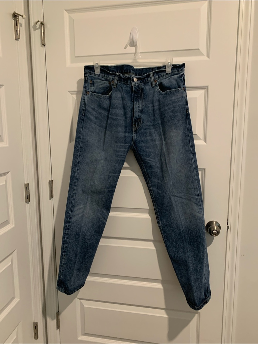 Signature by Levi Strauss Relaxed Blue Jeans
